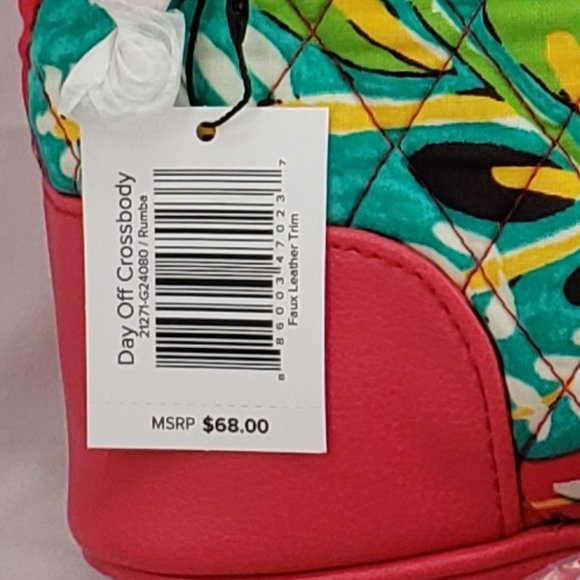 Vera Bradley Day Off Crossbody in Rumba Print NWT - Picture 5 of 5